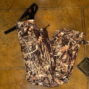 Drake Waterfowl Insulated Full Bibs Mens 2XL Advantage Max 4 HD Zip All the Way